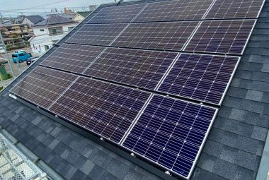 愛知県K市K様　太陽光発電システム設置工事