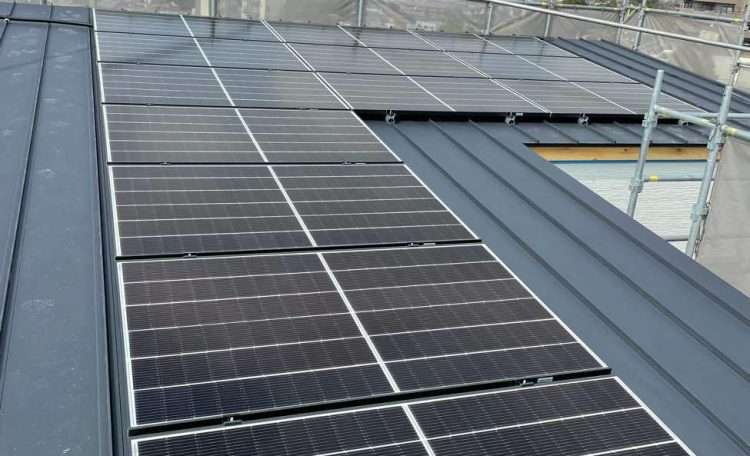 愛知県O市N邸 太陽光発電システム設置工事